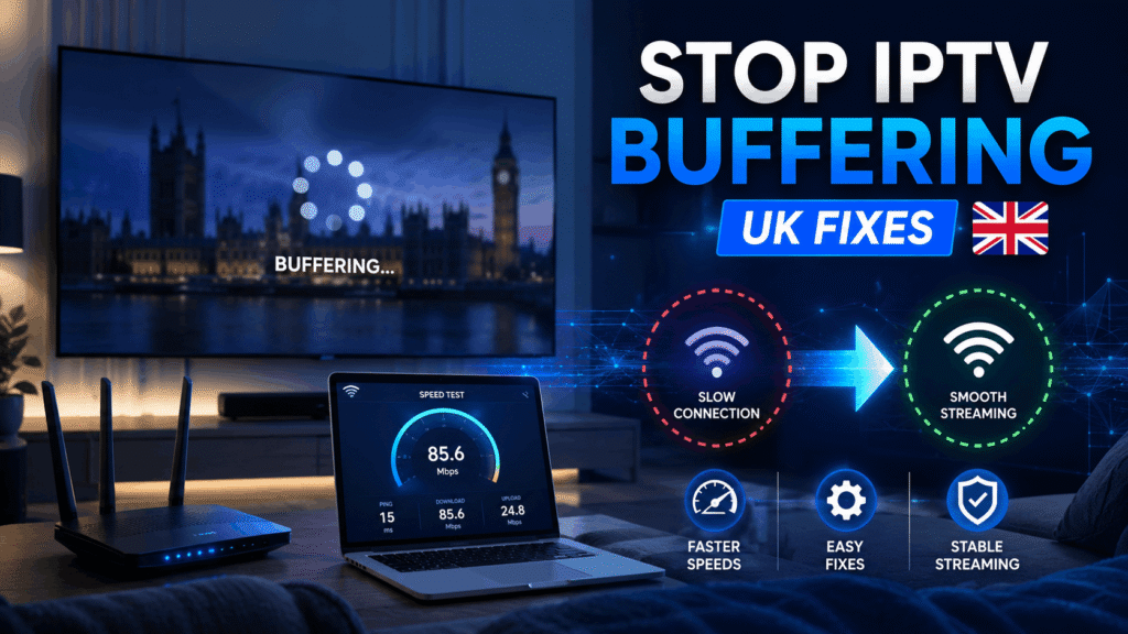 How to Stop IPTV Buffering UK