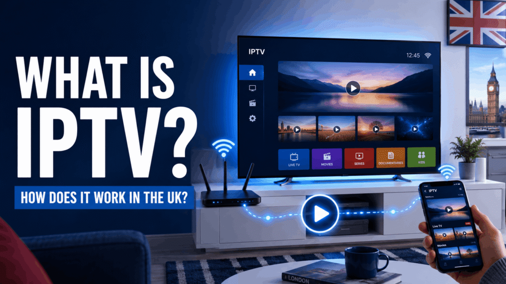 what is iptv and how does it work uk