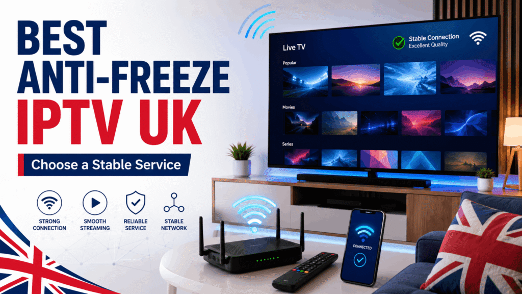 best anti freeze iptv subscription uk online